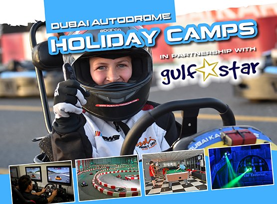 Holiday Camps @ Dubai Kartdrome Holiday Camps @ Dubai Kartdrome