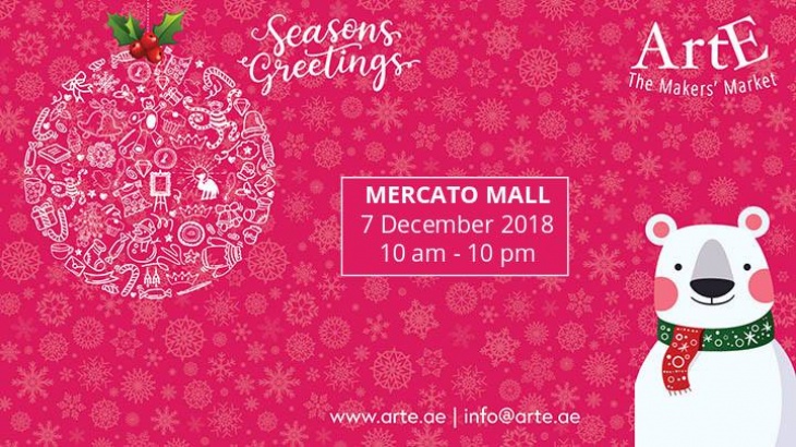 The ARTE Christmas Market in Mercato Mall The ARTE Christmas Market in Mercato Mall