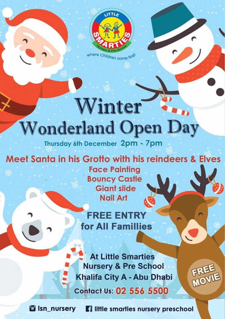 Winter Wonderland Open Day Winter Wonderland Open Day