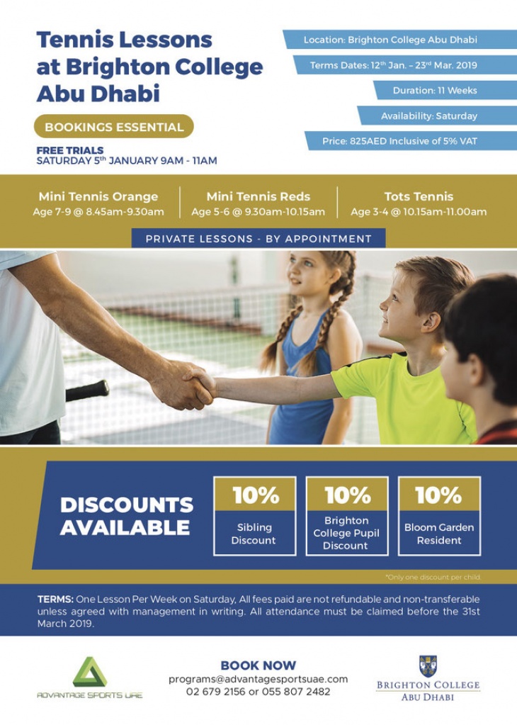 Tennis Lessons @ Advantage Sports Tennis Lessons @ Advantage Sports
