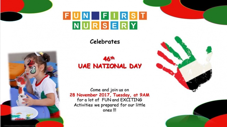 Celebrate UAE National Day at Fun First Nursery Celebrate UAE National Day at Fun First Nursery