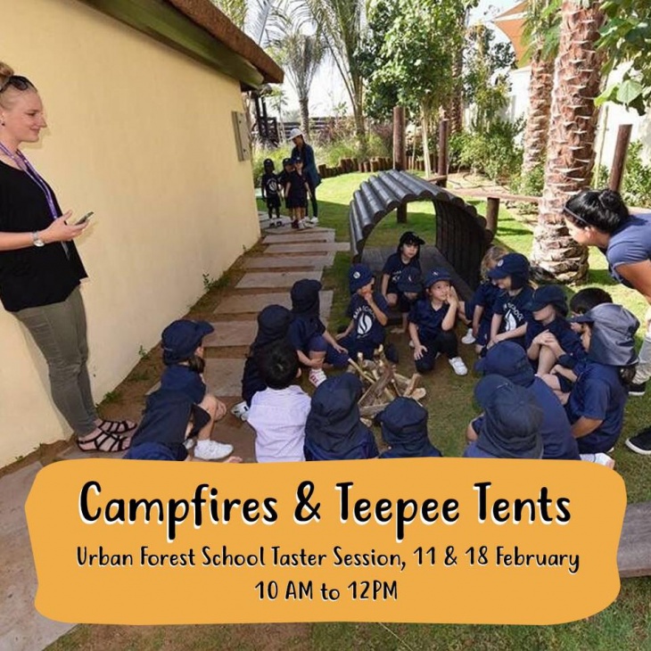 Campfires & Teepee Tents: Urban Forest School Taster Session Campfires & Teepee Tents: Urban Forest School Taster Session